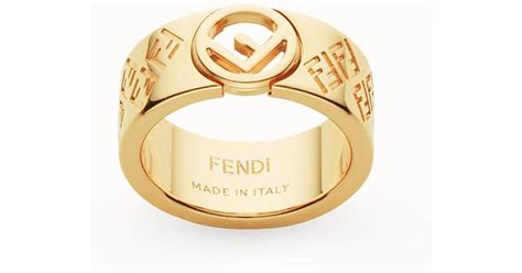 fendi ff ring on hand|Fendi rings size guide.